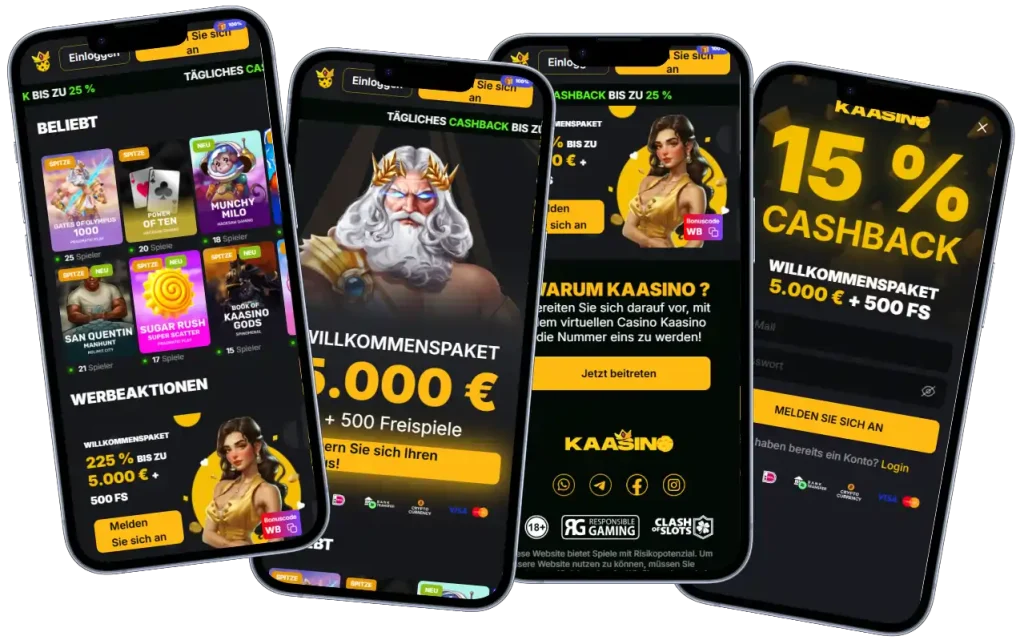 kaasino mockup